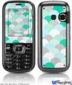 LG Rumor 2 Skin - Brushed Circles Seafoam