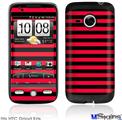 HTC Droid Eris Skin - Stripes Red