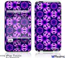 iPod Touch 4G Decal Style Vinyl Skin - Daisies Purple
