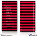Zune HD Skin - Stripes Red