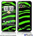 HTC Droid Incredible Skin - Zebra Green