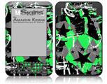 SceneKid Green - Decal Style Skin fits Amazon Kindle 3 Keyboard (with 6 inch display)