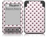 Kearas Daisies Diffuse Glow Pink - Decal Style Skin fits Amazon Kindle 3 Keyboard (with 6 inch display)