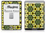 Daisies Yellow - Decal Style Skin (fits 4th Gen Kindle with 6inch display and no keyboard)