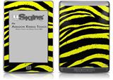 Zebra Yellow - Decal Style Skin (fits Amazon Kindle Touch Skin)