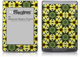 Daisies Yellow - Decal Style Skin (fits Amazon Kindle Touch Skin)