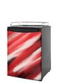 Kegerator Skin - Paint Blend Red (fits medium sized dorm fridge and kegerators)