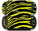 Zebra Yellow - Decal Style Skin fits Sony PS Vita