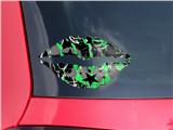 Lips Decal 9x5.5 SceneKid Green