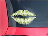 Lips Decal 9x5.5 Boxed Sage Green