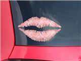 Lips Decal 9x5.5 Wavey Pink