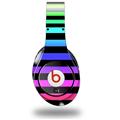 WraptorSkinz Skin Decal Wrap compatible with Beats Studio (Original) Headphones Stripes Rainbow Skin Only (HEADPHONES NOT INCLUDED)