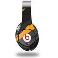 WraptorSkinz Skin Decal Wrap compatible with Beats Studio (Original) Headphones Jagged Camo Orange Skin Only (HEADPHONES NOT INCLUDED)