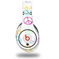 WraptorSkinz Skin Decal Wrap compatible with Beats Studio (Original) Headphones Kearas Peace Signs Skin Only (HEADPHONES NOT INCLUDED)