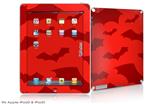 iPad Skin - Deathrock Bats Red (fits iPad2 and iPad3)