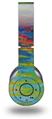WraptorSkinz Skin Decal Wrap compatible with Beats Wireless (Original) Headphones Tie Dye Tiger 100 Skin Only (HEADPHONES NOT INCLUDED)