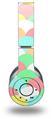WraptorSkinz Skin Decal Wrap compatible with Beats Wireless (Original) Headphones Brushed Cirlces Multi Light Skin Only (HEADPHONES NOT INCLUDED)