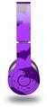 WraptorSkinz Skin Decal Wrap compatible with Beats Wireless (Original) Headphones Deathrock Bats Purple Skin Only (HEADPHONES NOT INCLUDED)