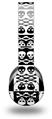 WraptorSkinz Skin Decal Wrap compatible with Beats Wireless (Original) Headphones Skull And Crossbones Pattern Bw Skin Only (HEADPHONES NOT INCLUDED)