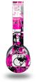 WraptorSkinz Skin Decal Wrap compatible with Beats Wireless (Original) Headphones Pink Graffiti Skin Only (HEADPHONES NOT INCLUDED)