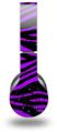 WraptorSkinz Skin Decal Wrap compatible with Beats Wireless (Original) Headphones Purple Zebra Skin Only (HEADPHONES NOT INCLUDED)
