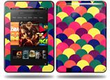 Brushed Cirlces Multi Dark Decal Style Skin fits Amazon Kindle Fire HD 8.9 inch