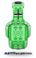 Skull And Crossbones Pattern Green Decal Style Skin (fits Tritton AX Pro Gaming Headphones - HEADPHONES NOT INCLUDED) 