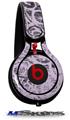 WraptorSkinz Skin Decal Wrap compatible with Beats Mixr Headphones Folder Doodles Lavender Skin Only (HEADPHONES NOT INCLUDED)