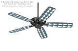 Winter Trees Dark Blue - Ceiling Fan Skin Kit fits most 52 inch fans (FAN and BLADES SOLD SEPARATELY)