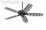 Winter Trees Purple - Ceiling Fan Skin Kit fits most 52 inch fans (FAN and BLADES SOLD SEPARATELY)