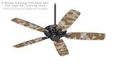 WraptorCamo Digital Camo Desert - Ceiling Fan Skin Kit fits most 52 inch fans (FAN and BLADES SOLD SEPARATELY)
