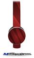 VintageID 25 Red Decal Style Skin (fits Sol Republic Tracks Headphones - HEADPHONES NOT INCLUDED) 
